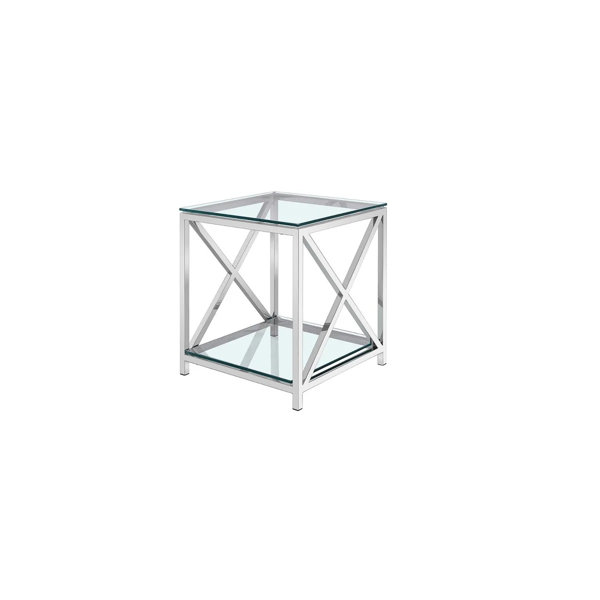Bohouse Glass End Table Wayfair